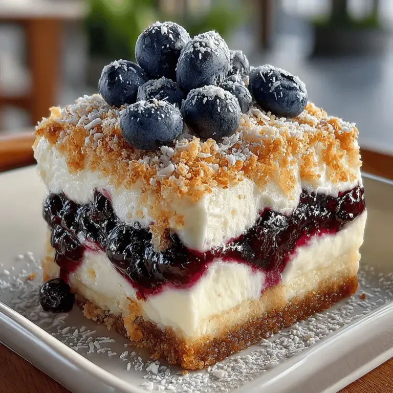 To truly appreciate the Frozen Blueberry Coconut Cream Bars, it's essential to understand the star ingredients that make them shine. Each component contributes not only to the flavor profile but also to the health benefits of this dessert.