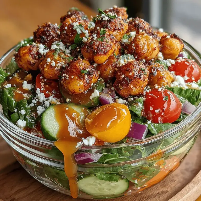 In the world of salads, few dishes can match the vibrant appeal and nutritional benefits of a Crispy Chickpea Spinach Salad. This dish stands out not only for its delightful crunch and medley of flavors but also as a powerhouse of nutrients, making it an ideal choice for lunch, dinner, or a refreshing side dish. Whether you're a dedicated health enthusiast or simply looking to incorporate more plant-based meals into your diet, this salad is sure to satisfy your cravings while nourishing your body.