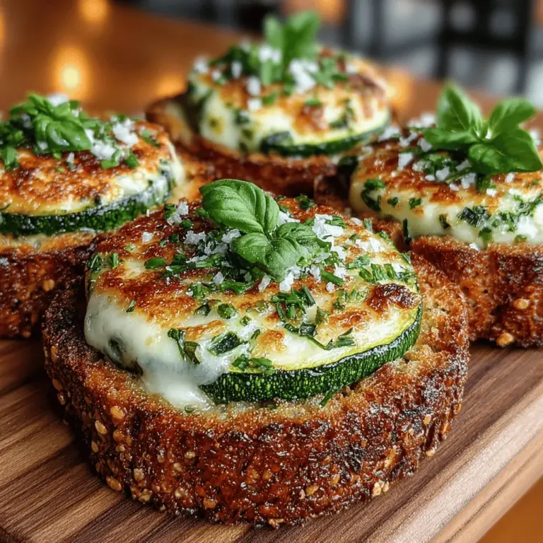 In the ever-evolving world of culinary delights, Mini Zucchini Frittata Toasts stand out as a versatile and nutritious option that fits seamlessly into a variety of meal occasions. Whether you're looking for a quick breakfast, a sophisticated brunch item, or a light snack that packs a punch, these delightful bites are sure to please. The combination of fresh ingredients such as zucchini, eggs, and herbs not only makes this dish vibrant and flavorful but also caters to various dietary preferences, including vegetarian options. With an easy-to-follow recipe, even novice cooks can create these delicious frittata toasts in no time.