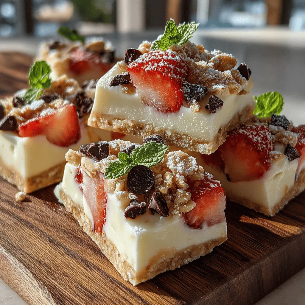 Granola plays a crucial role in enhancing the overall experience of Strawberry Banana Bliss FroYo Bark. Its crunchy texture contrasts beautifully with the creamy yogurt base, providing a satisfying bite that elevates the dessert from a simple yogurt treat to a delightful snack. Additionally, granola introduces a variety of flavors that meld with the sweetness of strawberries and bananas.