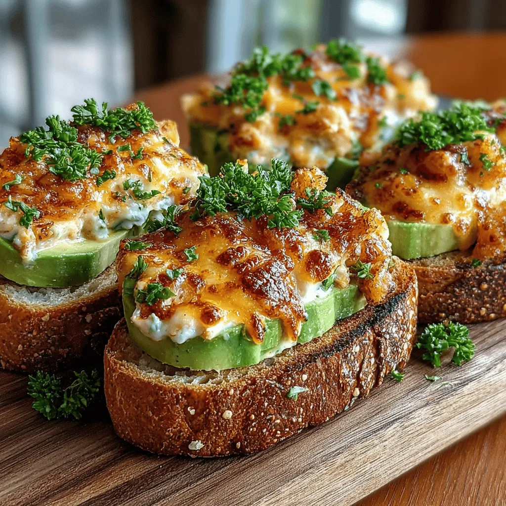 In today’s fast-paced world, finding a meal that is both nutritious and delicious can be a challenge. Whether you are a busy professional, a student, or a parent juggling multiple responsibilities, the demand for quick yet wholesome meals is ever-present. Enter Loaded Avocado Tuna Melts—a dish that perfectly marries convenience and flavor. These melts showcase the creamy richness of avocados alongside the protein-packed goodness of tuna, creating a satisfying meal that is ideal for lunch or a light dinner.
