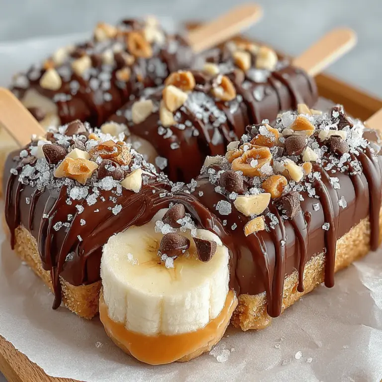 Frozen treats have long been a staple of summer enjoyment, offering a refreshing way to beat the heat while satisfying sweet cravings. As consumers become more health-conscious, the quest for snacks that are both indulgent and nutritious has led to the rise of creative recipes that incorporate wholesome ingredients. One such delightful concoction is the Frozen Peanut Butter Banana Pop. This treat not only embodies the perfect combination of creamy and crunchy textures but also delivers a punch of nutrition that makes it a guilt-free indulgence.