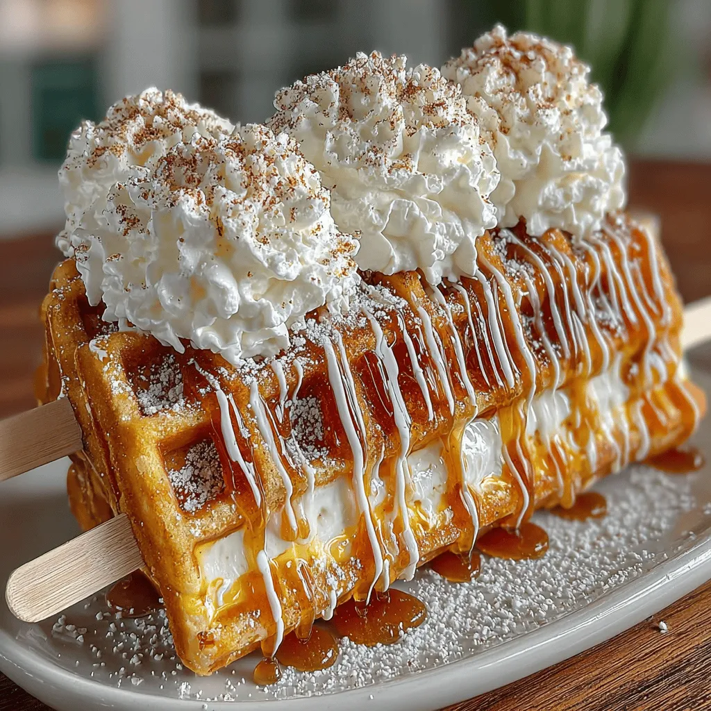 To achieve a light and fluffy texture for your Pumpkin Cinnamon Waffle Pops, it is crucial to mix your dry and wet ingredients separately. Start by sifting together your dry ingredients: all-purpose flour, baking powder, cinnamon, nutmeg, and salt. Sifting helps to aerate the flour and remove any lumps, which is essential for creating a smooth batter.