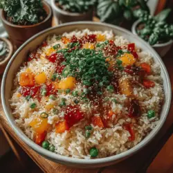 As the school year kicks off, busy families often find themselves in a whirlwind of activities, from early morning routines to homework sessions in the evening. Amid this chaos, the need for quick and nutritious meals becomes paramount. Enter *Back to School Fried Rice*—a versatile and easy-to-make dish that not only satisfies the taste buds but also provides a wholesome meal packed with nutrients. This recipe is designed to cater to various dietary preferences and can be customized with whatever ingredients you have on hand, making it an excellent choice for those hectic school days.