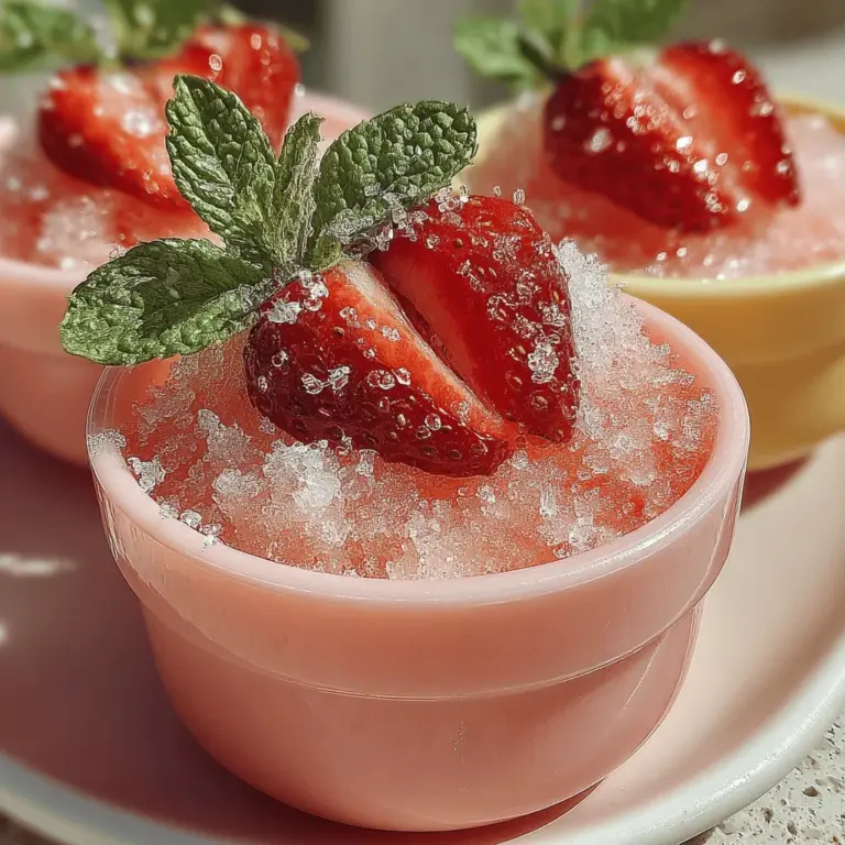 Frozen yogurt treats have taken the dessert world by storm, offering a delicious and healthier alternative to traditional ice cream. Among the myriad of flavors and styles, one particular recipe stands out for its refreshing taste and vibrant colors: the Refreshing Strawberry Lemonade FroYo Cups. This delightful dessert not only satisfies your sweet tooth but also provides a burst of fruity goodness that’s perfect for warm weather. Whether you’re hosting a summer gathering or simply seeking a cool treat to enjoy on a sunny afternoon, these FroYo Cups are sure to impress.