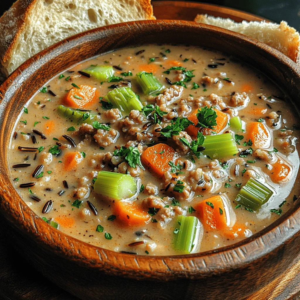 The flavor of any soup is built layer by layer, and the Cozy Autumn Turkey & Wild Rice Soup is no exception. Each ingredient that you add serves a purpose, contributing to the overall taste and aroma of the dish. Properly combining these ingredients and adding them in a specific order enhances the depth of flavor, ensuring every spoonful is a delightful experience.