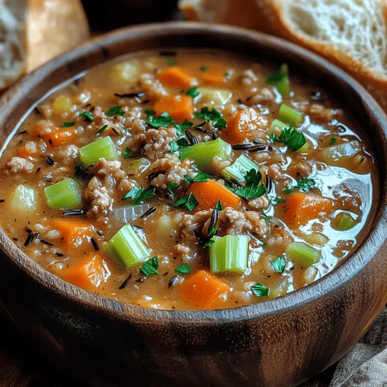 The flavor of any soup is built layer by layer, and the Cozy Autumn Turkey & Wild Rice Soup is no exception. Each ingredient that you add serves a purpose, contributing to the overall taste and aroma of the dish. Properly combining these ingredients and adding them in a specific order enhances the depth of flavor, ensuring every spoonful is a delightful experience.