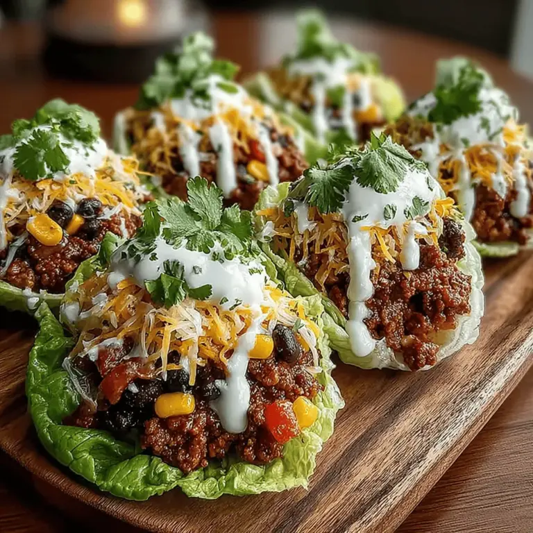 Tacos have long been a beloved staple in many cuisines, celebrated for their versatility and rich flavors. In recent years, however, there has been a noticeable shift toward healthier food options, with consumers increasingly seeking dishes that are not only delicious but also nutritious. Enter the Mini Turkey Taco Lettuce Cups—an innovative and health-conscious take on the classic taco. These delightful lettuce cups offer all the bold flavors we love about tacos while providing a lighter, more wholesome alternative.