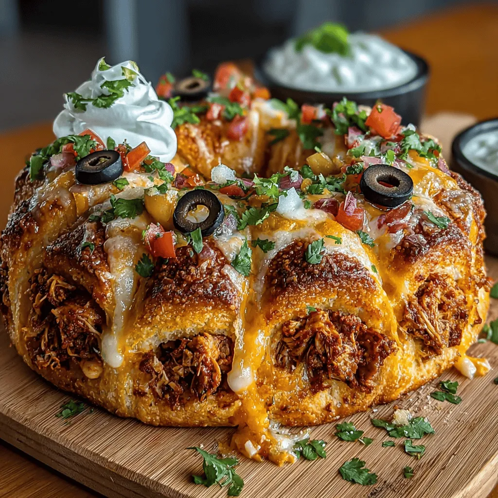 If you're looking for a crowd-pleasing snack or appetizer, Mini Chicken Taco Crescent Rings are an excellent choice. This delightful dish combines the familiar, comforting flavors of tacos with the flaky, buttery goodness of crescent roll dough. Perfect for parties, game days, or a quick family dinner, these crescent rings are versatile enough to appeal to both adults and children. The combination of savory shredded chicken, rich cheese, and fresh vegetables makes each bite a burst of flavor and texture that is sure to impress.