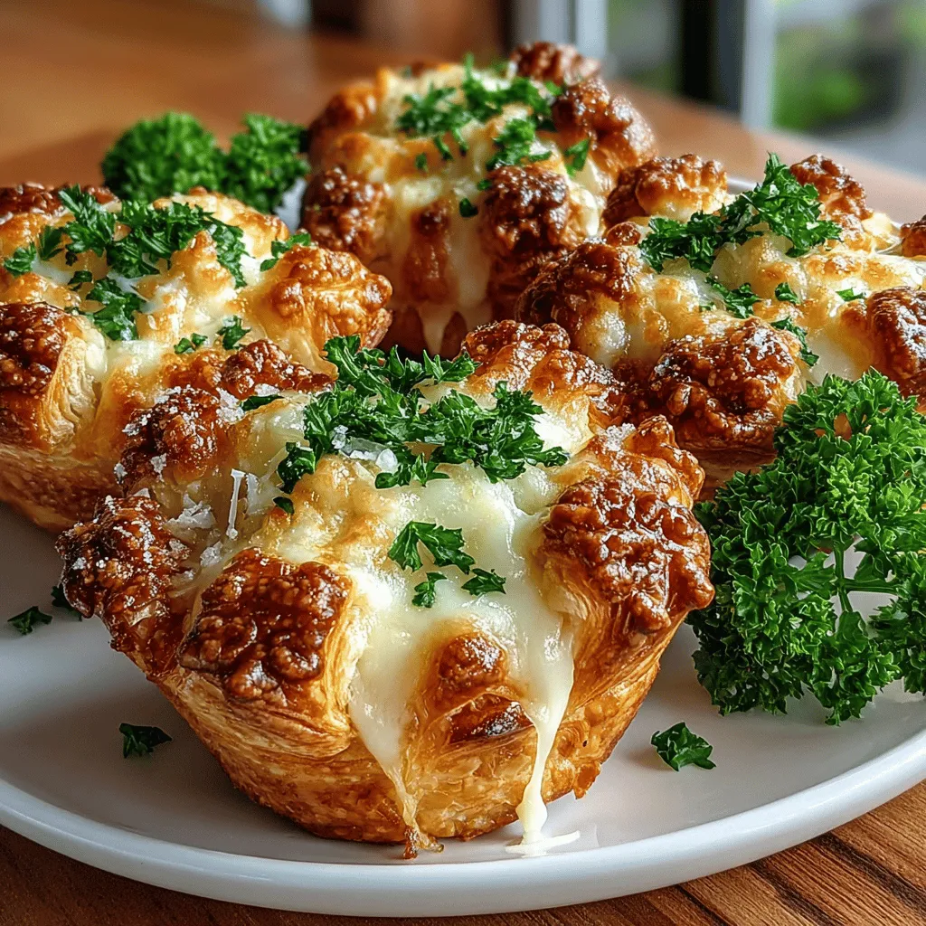 Mini Chicken Alfredo Crescent Puffs are a delightful and easy-to-make appetizer that brings a touch of Italian comfort food to your table. These flaky crescent puffs are filled with a creamy chicken Alfredo mixture, making them perfect for parties, game days, or a cozy family dinner. With just a handful of ingredients and simple steps, you can whip up these delicious bites that will impress your guests and satisfy your cravings. This article will guide you through the recipe, provide insights into the flavors and ingredients, and suggest ways to enjoy these tasty puffs.