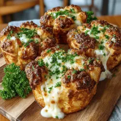 Mini Chicken Alfredo Crescent Puffs are a delightful and easy-to-make appetizer that brings a touch of Italian comfort food to your table. These flaky crescent puffs are filled with a creamy chicken Alfredo mixture, making them perfect for parties, game days, or a cozy family dinner. With just a handful of ingredients and simple steps, you can whip up these delicious bites that will impress your guests and satisfy your cravings. This article will guide you through the recipe, provide insights into the flavors and ingredients, and suggest ways to enjoy these tasty puffs.