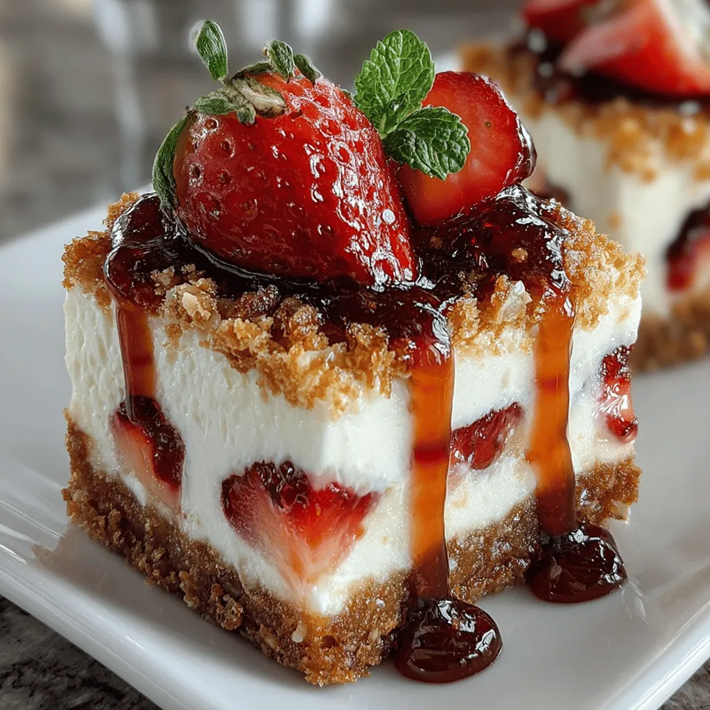 Toppings are where you can truly customize your Strawberry Bliss Frozen Yogurt Pretzel Squares, taking them from delicious to extraordinary. While the base of this dessert is already bursting with flavor, adding toppings elevates the experience and allows each serving to be unique.