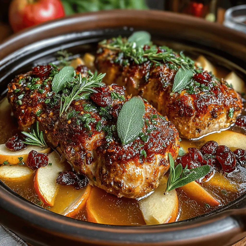 To create the perfect Crockpot Apple Chicken with Sage, it's essential to understand the role each ingredient plays in constructing this mouthwatering dish. Let’s dive deeper into the components that make up this recipe.
