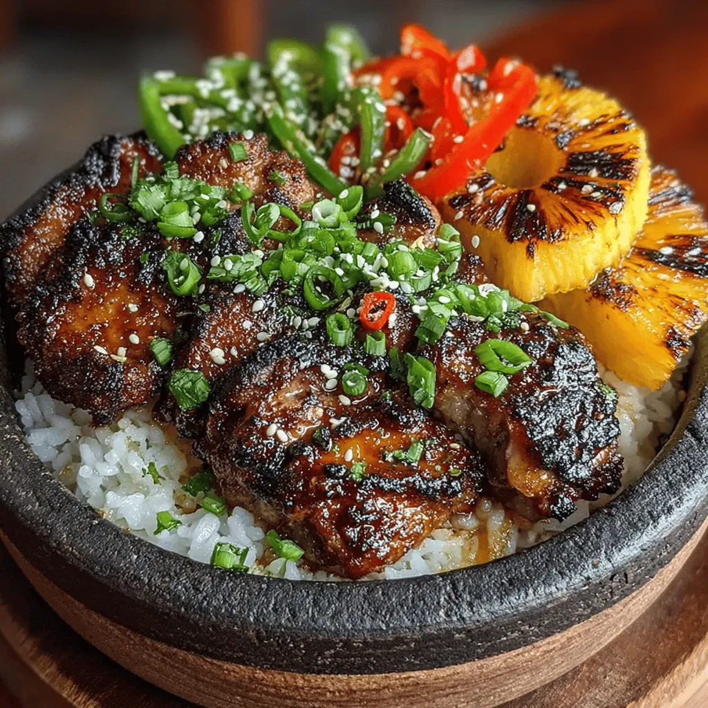 When it comes to weeknight dinners or special gatherings, the quest for a dish that combines both flavor and nutritional value can often feel daunting. Enter the Grilled Pineapple Chicken Teriyaki Bowl—a vibrant, mouthwatering recipe that beautifully marries sweet and savory elements to create a culinary experience unlike any other. This dish not only tantalizes the taste buds but also presents a colorful array of fresh ingredients, making it an appealing choice for both families and food enthusiasts alike.