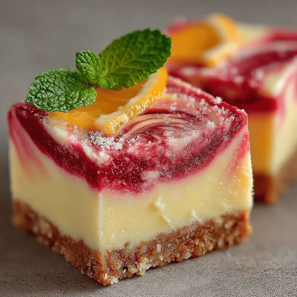 Creating the Zesty Delight Frozen Lemon Raspberry Swirl Bars starts with selecting the right ingredients. Each component plays a crucial role in achieving the perfect balance of flavor and texture.
