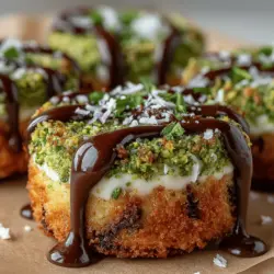 As the temperature rises, finding a refreshing and healthy dessert becomes a priority for many. Enter the Pistachio Paradise Frozen Yogurt Crunch Coins—a delightful treat that not only cools you down but also satisfies your sweet tooth without the guilt. This innovative dessert showcases the creamy richness of Greek yogurt, complemented by the distinct nutty flavor of pistachios, and sweetened with natural honey or maple syrup. It's a perfect snack option that can be enjoyed at any time of the day, whether as a post-workout treat or a midday indulgence.