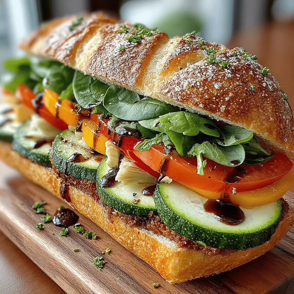 In recent years, the culinary landscape has witnessed a significant shift towards plant-based eating, with vegetarian options becoming increasingly popular in restaurants and home kitchens alike. This growing trend is not just a passing phase; it reflects a more profound understanding of health, sustainability, and flavor. Among the many delightful vegetarian choices available, the Zesty Italian Veggie Sandwich stands out as a quintessential option that combines taste and nutrition in every bite.