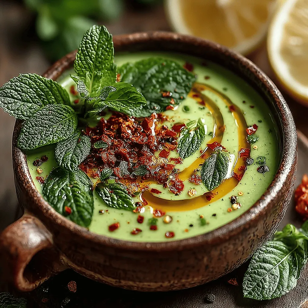 In the world of comfort foods, few dishes offer the warmth and nourishment of a well-crafted soup. Among the myriad options available, <strong>Nourishing Zucchini Basil Bliss</strong> stands out as a delightful and healthy choice. This creamy soup, brimming with the vibrant flavors of fresh zucchini and aromatic basil, serves as both a comforting meal and a nutrient-dense option for health-conscious eaters. Whether you’re seeking a light lunch, a cozy dinner, or a quick snack, this recipe provides a versatile solution that caters to a variety of dietary preferences, including vegan and gluten-free options.” /></p>
</p>
<h2>Optional Ingredients</h2>
</p>
<p>When crafting your Nourishing Zucchini Basil Bliss soup, consider enhancing its flavor profile with optional ingredients like lemon juice and chili flakes. A splash of lemon juice can add a refreshing brightness, cutting through the creaminess and enriching the overall taste. For those who enjoy a hint of spice, a sprinkle of chili flakes can elevate the soup with gentle heat, making each spoonful even more delightful. These ingredients not only boost flavor but also offer additional health benefits, making your soup even more nourishing.</p>
</p>
<h2>Step-by-Step Instructions for Preparing the Soup</h2>
</p>
<h3>Sauté the Aromatics</h3>
</p>
<p>Begin the preparation by heating a tablespoon of olive oil in a large pot over medium heat. Once the oil is shimmering, add one diced onion and two minced garlic cloves. Sauté these aromatics for about 5-7 minutes until they become translucent and fragrant. This step is crucial, as cooking the onions and garlic releases their natural sugars and flavors, creating a robust base for your soup. Stir occasionally to prevent burning and ensure even cooking.</p>
</p>
<h3>Add the Vegetables</h3>
</p>
<p>Next, it’s time to introduce the star ingredients. Add three medium zucchinis, diced into bite-sized pieces, and one peeled and diced potato to the pot. Stir everything together, allowing the vegetables to mingle with the aromatic mixture. Cook for about 5-6 minutes, stirring occasionally until the zucchinis start to soften but still hold their shape. This technique helps to develop the flavor further while ensuring the vegetables cook evenly.</p>
</p>
<h3>Pour in the Broth</h3>
</p>
<p>Once the vegetables are slightly tender, pour in four cups of vegetable broth or chicken broth, depending on your preference. Bring the mixture to a boil, then reduce the heat to low and let it simmer for about 15-20 minutes. This simmering process is essential for developing the flavors of the soup as the vegetables break down and infuse the broth with their natural essence. You can cover the pot partially with a lid to help retain heat and moisture.</p>
</p>
<h3>Blend the Soup</h3>
</p>
<p>After simmering, it’s time to blend the soup to achieve a smooth and creamy consistency. You can use an immersion blender directly in the pot for convenience or carefully transfer the soup in batches to a countertop blender. If using a countertop blender, ensure you allow the soup to cool slightly before blending to avoid any accidents with hot liquid. Blend until smooth, adjusting the consistency with additional broth or water if desired. For a chunkier texture, blend only half of the soup and leave the rest intact.</p>
</p>
<h3>Add the Basil</h3>
</p>
<p>Once blended, return the soup to the pot if you’ve used a countertop blender. Now, finely chop a handful of fresh basil leaves and stir them into the hot soup. The timing of adding the basil is crucial; adding it at the end helps to preserve its vibrant color and fresh flavor. Allow the soup to simmer for an additional 2-3 minutes to let the basil infuse into the broth without losing its bright notes.</p>
</p>
<h3>Seasoning</h3>
</p>
<p>Finally, taste your soup and adjust the seasoning to your liking. Add salt and freshly cracked black pepper gradually, stirring and tasting until you reach the perfect balance. If you’re opting for the optional ingredients, now is the time to add a splash of lemon juice and a pinch of chili flakes. These additions can elevate the soup’s flavor and provide a delightful contrast to its creamy texture.</p>
</p>
<h2>Serving Suggestions for Zucchini Basil Bliss</h2>
</p>
<h3>Garnishing the Soup</h3>
</p>
<p>Presentation is key when serving your Nourishing Zucchini Basil Bliss. Ladle the soup into bowls and garnish with a few fresh basil leaves for a pop of color and aroma. A drizzle of high-quality olive oil on top can add richness and a glossy finish to the dish. For an extra touch, consider adding a sprinkle of grated Parmesan cheese or croutons for texture.</p>
</p>
<h3>Pairing Suggestions</h3>
</p>
<p>This soup pairs beautifully with a variety of sides. Serve it alongside crusty bread for dipping, or accompany it with a fresh garden salad tossed with a light vinaigrette. For a more substantial meal, consider serving it with a grilled cheese sandwich or a quinoa salad. The options are endless, allowing you to create a satisfying dining experience.</p>
</p>
<h3>Storage Tips</h3>
</p>
<p>If you have leftovers, storing your soup properly is essential. Allow the soup to cool completely before transferring it to an airtight container. It will keep in the refrigerator for up to three days. For longer storage, consider freezing the soup in single-serving portions. Store it in freezer-safe containers or zip-top bags, and it can last for up to three months. When ready to enjoy, simply thaw overnight in the refrigerator and reheat in a pot over low heat, stirring occasionally.</p>
</p>
<h2>Versatility of the Recipe</h2>
</p>
<p>One of the most appealing aspects of the Nourishing Zucchini Basil Bliss soup is its versatility. Feel free to experiment with various ingredients to suit your taste preferences.</p>
</p>
<h3>Adding Other Vegetables</h3>
</p>
<p>You can enhance the nutritional value of your soup by incorporating other vegetables. Spinach, kale, or peas can be excellent additions, providing extra vitamins and minerals. Simply add them during the last few minutes of simmering, allowing them to wilt down and meld with the other flavors.</p>
</p>
<h3>Making it Heartier</h3>
</p>
<p>For a heartier version, consider adding beans or lentils. White beans or chickpeas can bring protein and fiber, making the soup more filling. If you choose to add lentils, allow for extra cooking time, as they will need to simmer until tender.</p>
</p>
<h3>Customizing Flavor Profiles</h3>
</p>
<p>Don’t hesitate to get creative with herbs and spices. Aside from basil, you can experiment with thyme, oregano, or even a hint of rosemary for a different flavor experience. A dash of smoked paprika can add depth and warmth, while a swirl of coconut milk can introduce a creamy sweetness if you’re looking for a vegan twist.</p>
</p>
<h2>Conclusion</h2>
</p>
<p>The Nourishing Zucchini Basil Bliss soup is not just a meal; it’s a comforting embrace in a bowl. With its vibrant flavors, creamy texture, and nourishing ingredients, this soup is perfect for any season. It’s an excellent way to incorporate fresh, wholesome ingredients into your everyday cooking while satisfying your taste buds.</p>
</p>
<p>We encourage you to try this recipe and explore the health benefits that come with using fresh produce and herbs. Embrace the nourishing qualities of zucchini and basil, and allow this soup to become a staple in your kitchen. Remember, the beauty of cooking lies in its versatility, so don’t hesitate to make this recipe your own. Enjoy the process, and savor each delicious spoonful of your Zucchini Basil Bliss.</p>
</div>