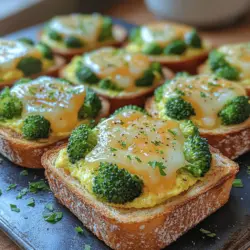 In recent years, healthy breakfast options have surged in popularity, driven by a growing awareness of the importance of nutritious meals to kickstart the day. As people become more conscious of their dietary choices, the demand for quick, wholesome meals has never been higher. Among the myriad of options available, Mini Broccoli Egg Muffin Toasts stand out as a delightful combination of taste, nutrition, and convenience. This recipe not only offers a delicious way to incorporate vegetables into your breakfast but also provides a satisfying snack that can be enjoyed any time of the day.