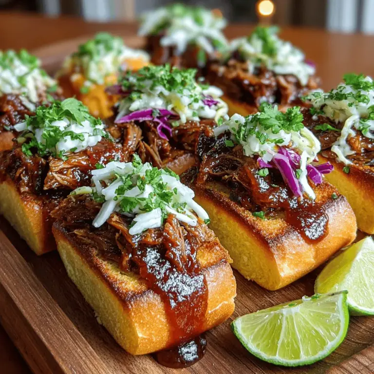In recent years, plant-based diets have surged in popularity, not only for their health benefits but also for their positive impact on the environment. As more people seek to incorporate more plant-based meals into their diets, ingredients like jackfruit have emerged as a versatile and delicious alternative to meat. The Mini BBQ Jackfruit Taco Sliders are a perfect example of this trend, combining rich flavor and satisfying texture in an easy-to-make dish that is ideal for gatherings or a cozy weeknight dinner.
