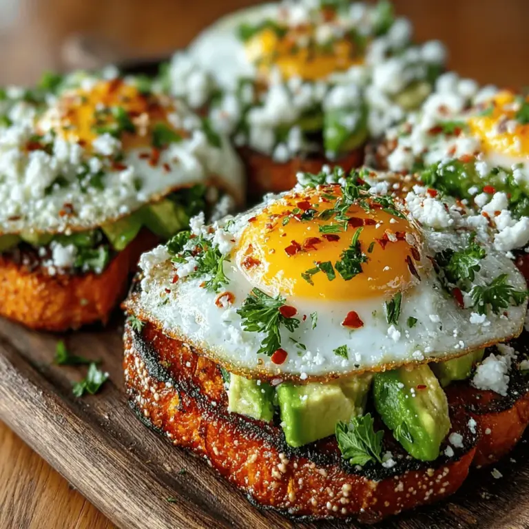 In recent years, there has been a significant shift towards embracing healthier breakfast options, as individuals become more conscious of their dietary choices. Many are seeking ways to start their day with meals that not only satisfy their taste buds but also provide essential nutrients. One standout dish that embodies this movement is Sweet Potato Bliss Toasts. This delightful recipe seamlessly combines flavor, nutrition, and visual appeal, making it an ideal choice for breakfast or brunch.