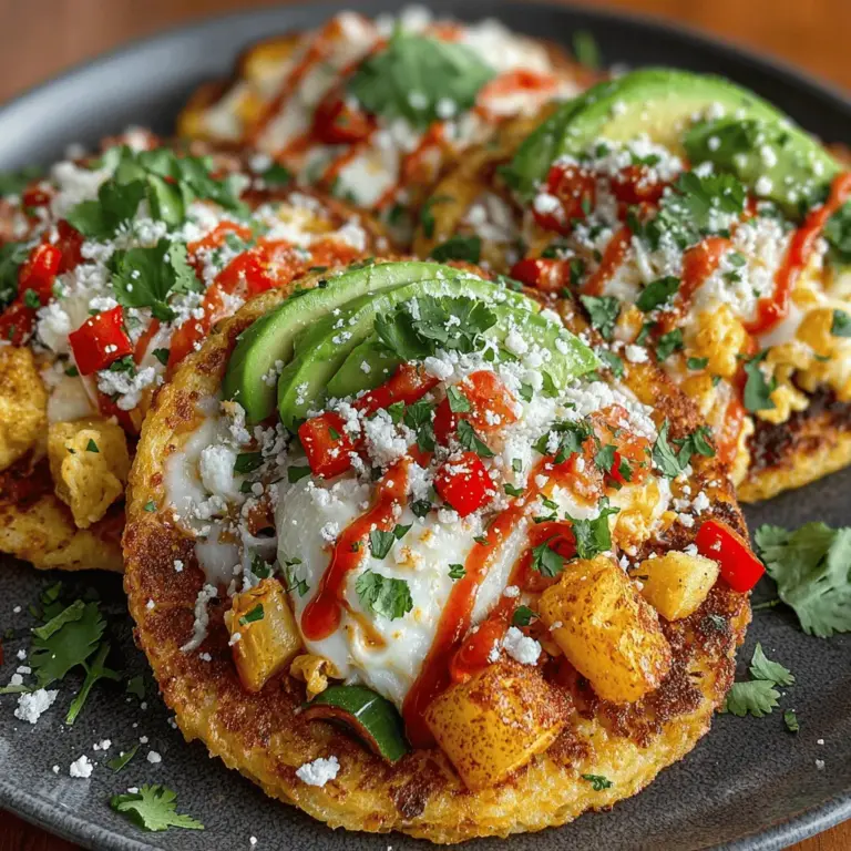 Breakfast is often referred to as the most important meal of the day, and for good reason. A nutritious breakfast sets the tone for the day ahead, providing the energy and nutrients needed to tackle your daily tasks. Among the myriad of breakfast options available, the Mini Breakfast Hash Tostadas stand out as a delightful and innovative choice. This recipe combines traditional breakfast staples into a fun, finger-food format that is not only satisfying but also visually appealing.