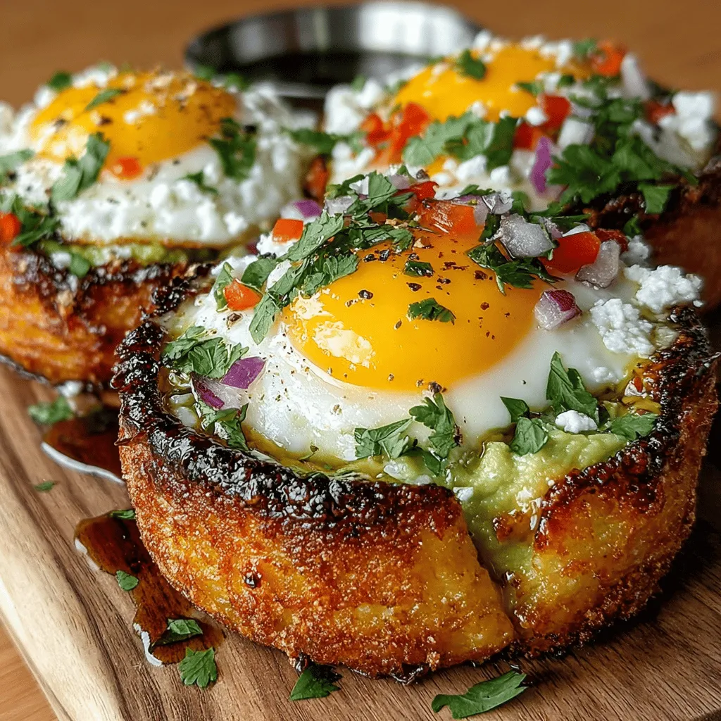 When it comes to breakfast or brunch dishes that impress while being simple to prepare, Mini Egg & Avocado Tater Cups stand out for their delightful presentation and flavor. These bite-sized marvels combine the comforting crunch of crispy potato cups with the creamy richness of avocado and the satisfying heartiness of perfectly cooked eggs. With each bite, you'll experience a wonderful balance of textures, from the crispy exterior to the soft, velvety interior, making these tater cups an ideal choice for gatherings or a special weekend treat.
