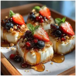 In the realm of healthy snacking, few options are as delightful and satisfying as Frozen Greek Yogurt Granola Clusters. This innovative recipe combines the creamy richness of Greek yogurt with the crunchy texture of granola, creating a snack that is not only refreshing but also packed with nutrients. These clusters make for a perfect on-the-go treat, whether enjoyed on a hot summer day or as a satisfying post-workout snack.