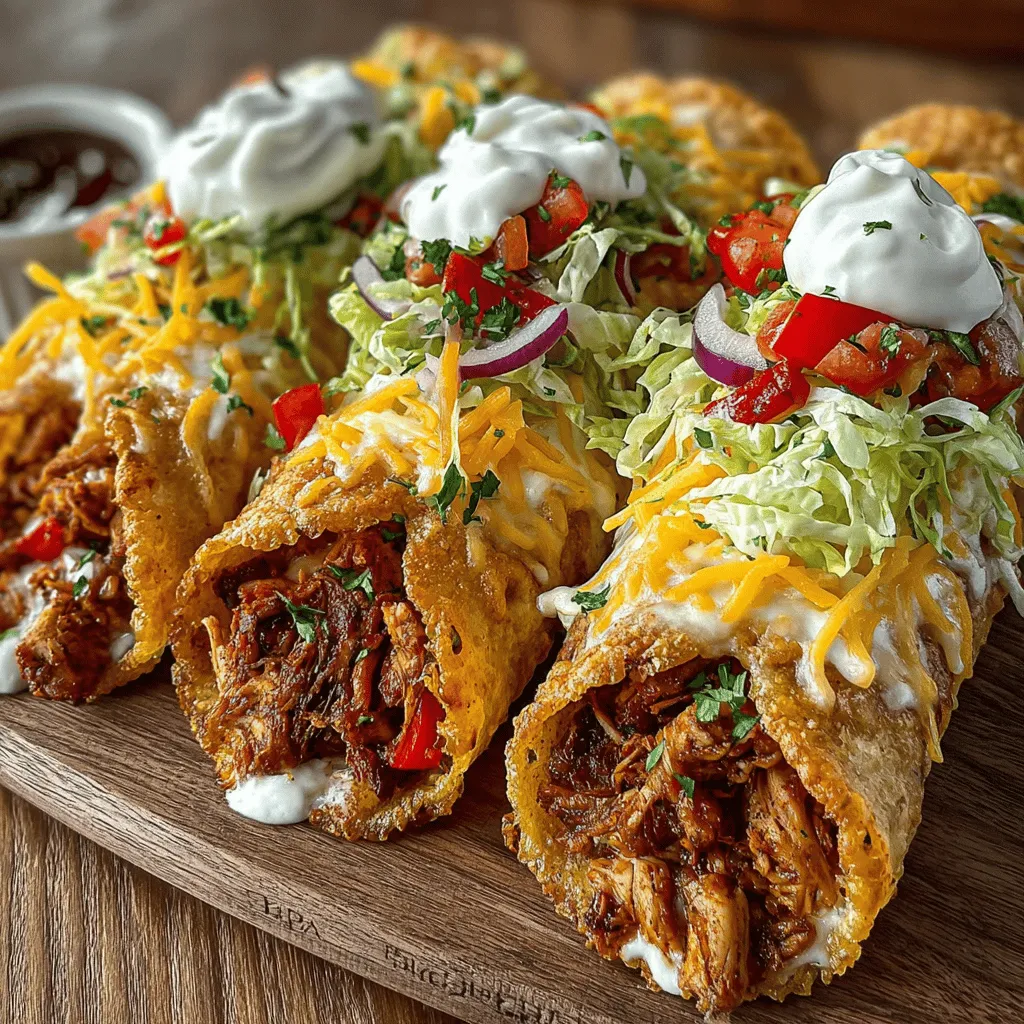 Mini Chicken Fajita Taco Cones are a delightful twist on traditional tacos, merging the vibrant flavors of fajitas with the fun, handheld format of taco cones. This innovative recipe captures the essence of Mexican cuisine, offering a unique way to enjoy a classic dish. Whether you're hosting a lively gathering, celebrating game day, or simply looking for a casual dinner option, these taco cones are sure to impress. With marinated chicken, sautéed peppers, and a selection of fresh toppings, they provide an explosion of flavors and textures that will satisfy both kids and adults alike.