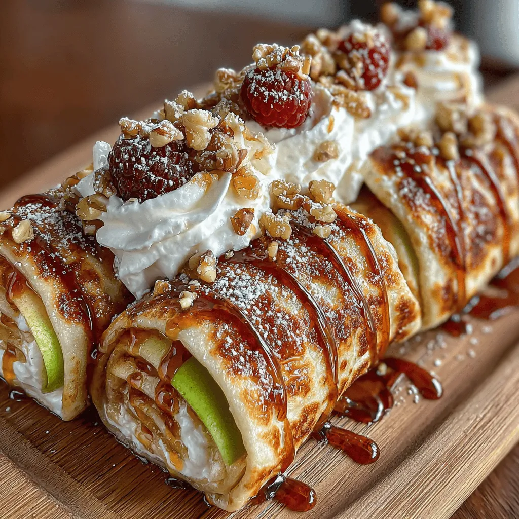 In a world where quick snacks often come laden with unhealthy additives and excessive sugar, finding a recipe that strikes the right balance between deliciousness and health can be a challenge. Enter Sweet Apple Roll-Ups—a delightful treat that combines the natural sweetness of fresh apples with creamy cheese and a hint of cinnamon. This recipe not only promises a burst of flavor but also offers nutritional benefits, making it an ideal choice for any occasion, from school lunches to after-school snacks.