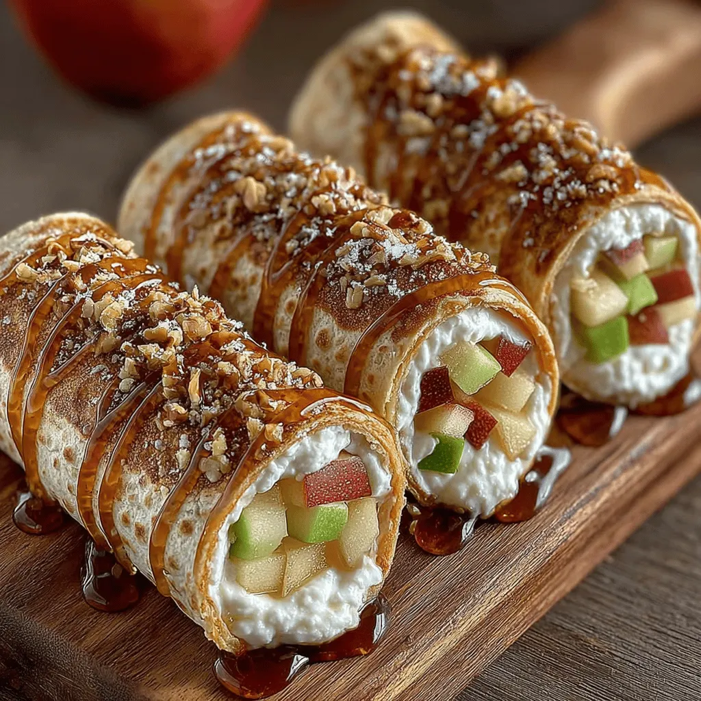 In a world where quick snacks often come laden with unhealthy additives and excessive sugar, finding a recipe that strikes the right balance between deliciousness and health can be a challenge. Enter Sweet Apple Roll-Ups—a delightful treat that combines the natural sweetness of fresh apples with creamy cheese and a hint of cinnamon. This recipe not only promises a burst of flavor but also offers nutritional benefits, making it an ideal choice for any occasion, from school lunches to after-school snacks.