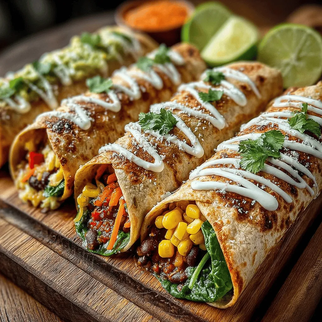Welcome to a culinary adventure that brings vibrant flavors and healthy ingredients together in a quick and easy meal—Spicy Green Chili Veggie Wraps. This delicious recipe is perfect for lunch, dinner, or a snack, and is designed to be both nutritious and satisfying. Whether you're a busy professional rushing through your workday, a parent searching for wholesome meals for your kids, or someone who simply enjoys the art of good food, these wraps promise to cater to a variety of dietary preferences while delivering on taste.