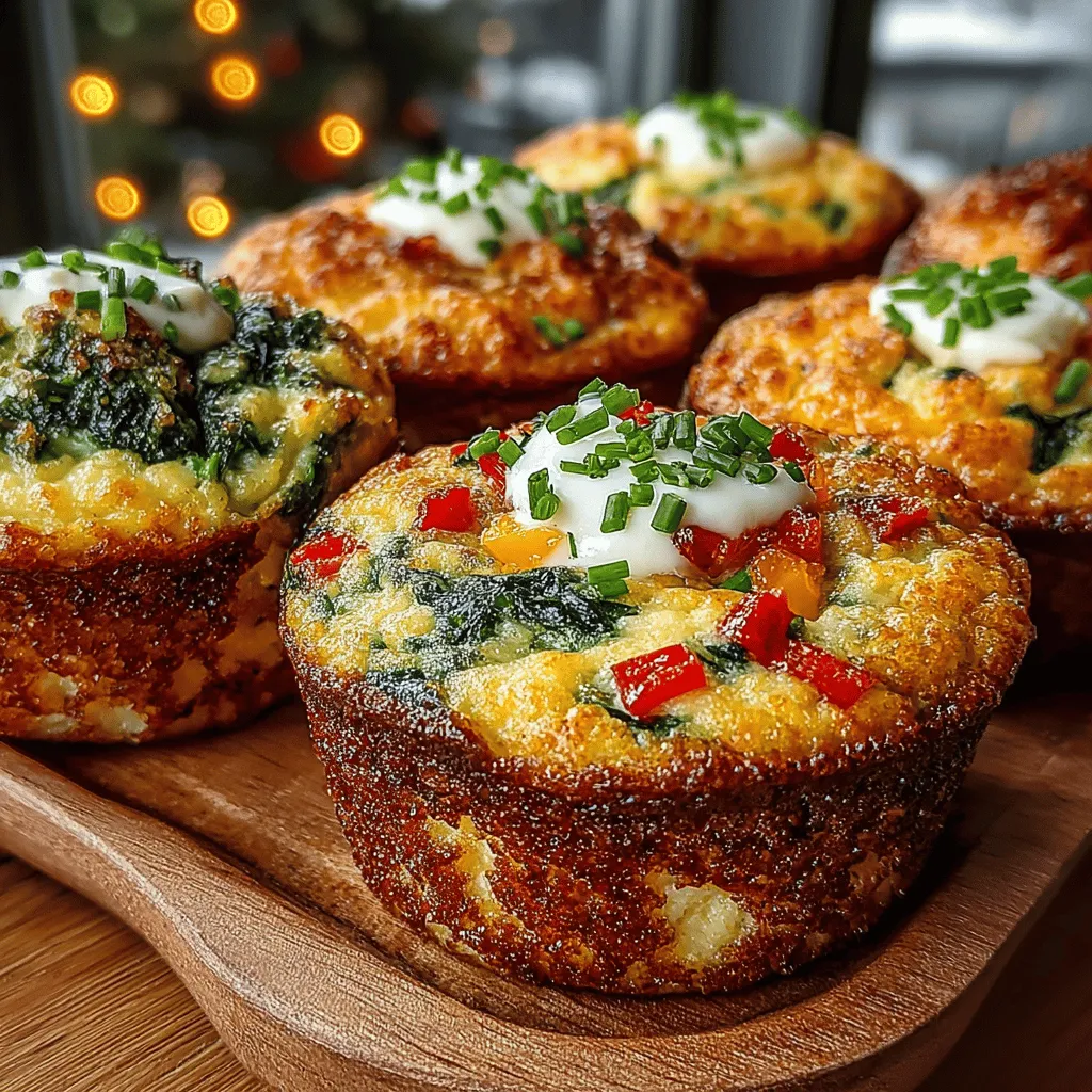 In the quest for a nutritious breakfast or a wholesome snack, Spinach & Egg White Muffin Delights emerge as a standout choice. These delightful muffins are not only packed with flavor but also brimming with essential nutrients, making them an ideal option for health-conscious individuals. Whether you are a busy professional looking for a quick morning meal or a fitness enthusiast in search of a high-protein snack, these muffins can fit seamlessly into your lifestyle.