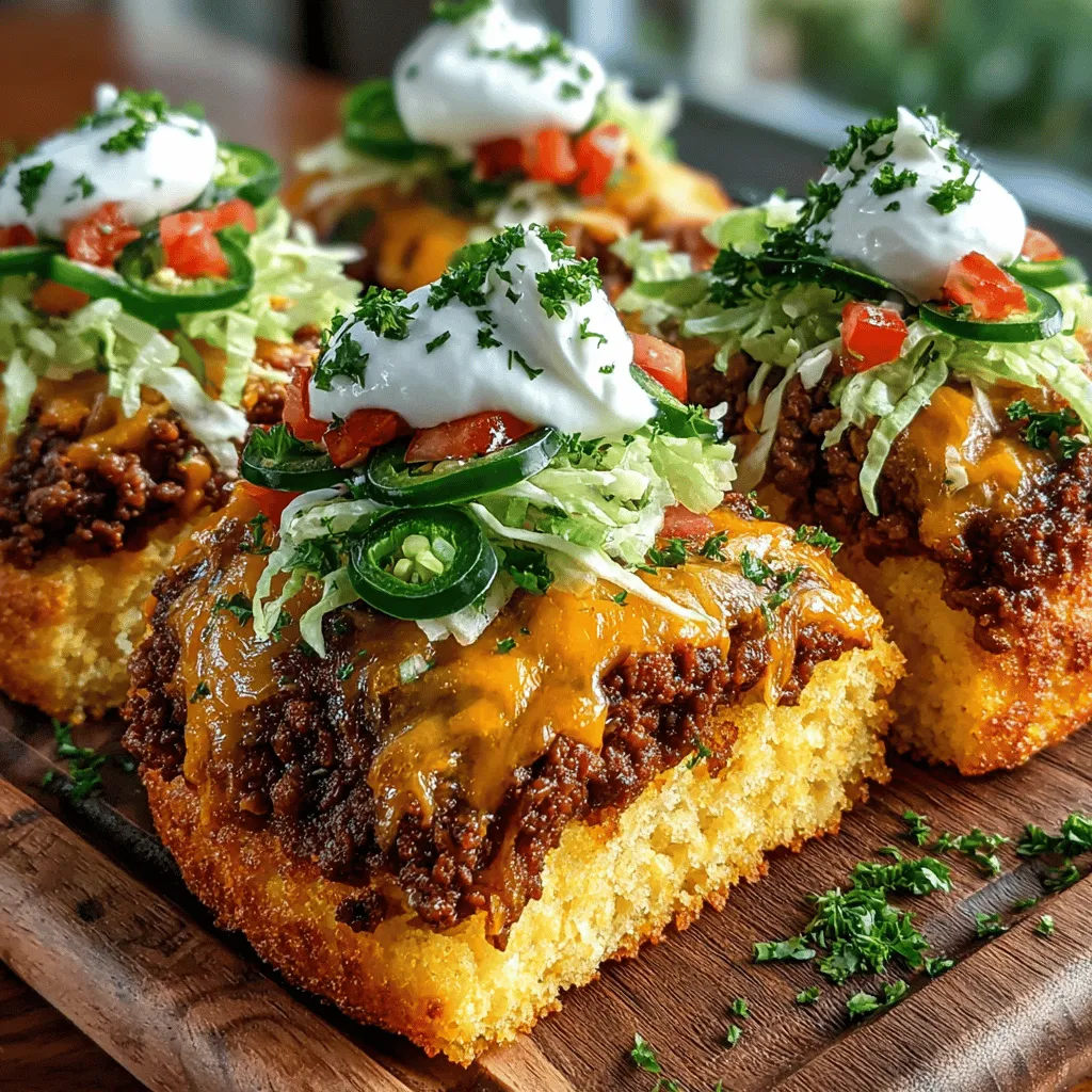 Spicy Green Chili Cornbread Muffin Sliders are an exciting culinary creation that masterfully blends the comforting essence of cornbread with the zesty kick of spicy fillings. Ideal for a range of occasions—from casual family dinners to lively game day gatherings—these sliders offer a unique twist that is sure to impress guests and family alike. The fusion of sweet, savory, and spicy flavors results in a dish that not only tantalizes the taste buds but also serves as a versatile option for a variety of dietary preferences.