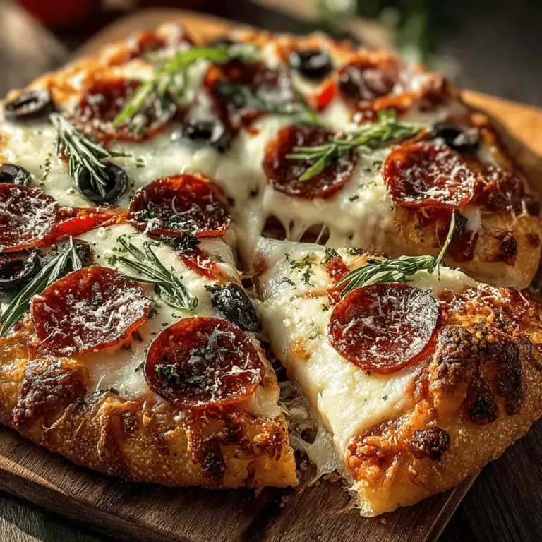 In the world of gastronomy, the charm of pizza is undeniable. It's a dish that beckons food lovers from all walks of life, offering a canvas for creativity and flavor. Among the myriad of variations, the Savory Charcuterie Pizza Delight stands out as a unique fusion of traditional Italian pizza and the sophisticated elements of charcuterie. Imagine the crispy, golden crust adorned with an array of cured meats, artisanal cheeses, and vibrant accompaniments, all mingling to create a delightful explosion of flavors. This pizza is not just a meal; it is an experience that transports the palate to a realm where comfort food meets gourmet artistry.