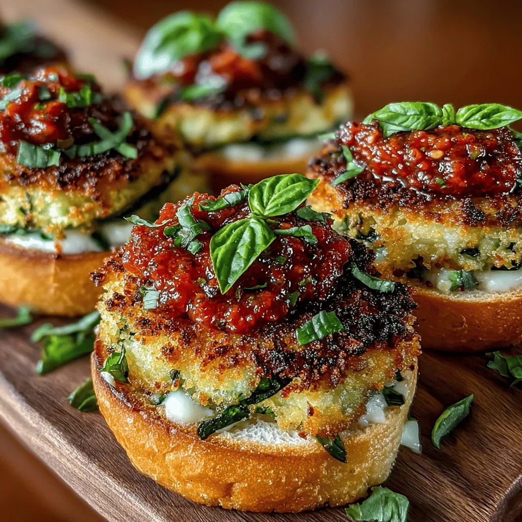 When it comes to creating delicious and healthy snacks, Mini Crispy Zucchini Parmesan Sliders stand out as a delightful option that caters to both taste and nutrition. These little sliders are not only packed with flavor but also provide a satisfying crunch that makes them irresistible. Perfect for casual gatherings, family dinners, or as a wholesome appetizer, they combine the nutrition of fresh vegetables with the rich taste of cheese, making them a versatile addition to any meal plan.
