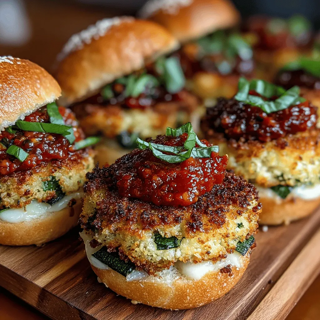 When it comes to creating delicious and healthy snacks, Mini Crispy Zucchini Parmesan Sliders stand out as a delightful option that caters to both taste and nutrition. These little sliders are not only packed with flavor but also provide a satisfying crunch that makes them irresistible. Perfect for casual gatherings, family dinners, or as a wholesome appetizer, they combine the nutrition of fresh vegetables with the rich taste of cheese, making them a versatile addition to any meal plan.