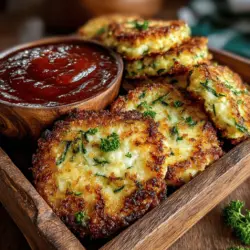 To create the perfect crunchy zucchini nuggets, the mixing of ingredients is crucial. Begin by grating your zucchini; this helps release excess moisture. After grating, place the zucchini in a clean kitchen towel or cheesecloth, twist it tightly, and squeeze out as much liquid as possible. This step is essential for achieving a crunchy texture.