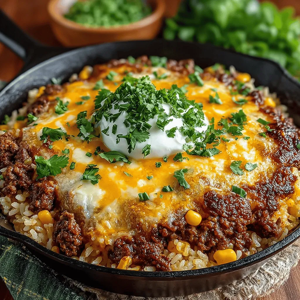 When it comes to weeknight dinners, nothing beats a delicious dish that combines convenience with vibrant flavors. Enter the Spicy Hatch Chili Beef and Rice Skillet—a one-skillet wonder that promises to be both satisfying and easy to prepare. This hearty meal showcases the bold flavors of Hatch green chilies, paired with savory ground beef and fluffy rice, making it a perfect choice for busy families and individuals alike.