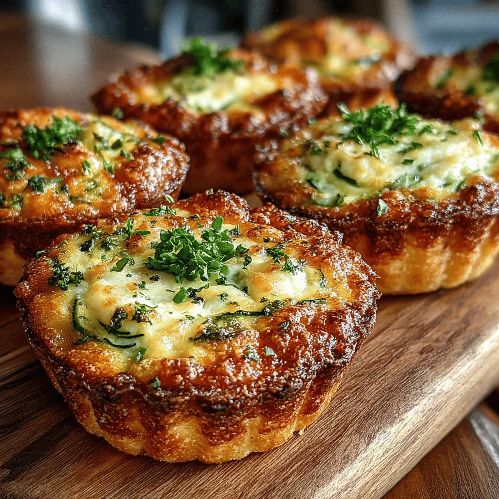 Baking your Savory Mini Zucchini Cheddar Quiche Bites to perfection is crucial for achieving that light, fluffy texture and delightful flavor. The right temperature and timing will ensure that your quiche bites come out of the oven golden brown and irresistibly puffy.