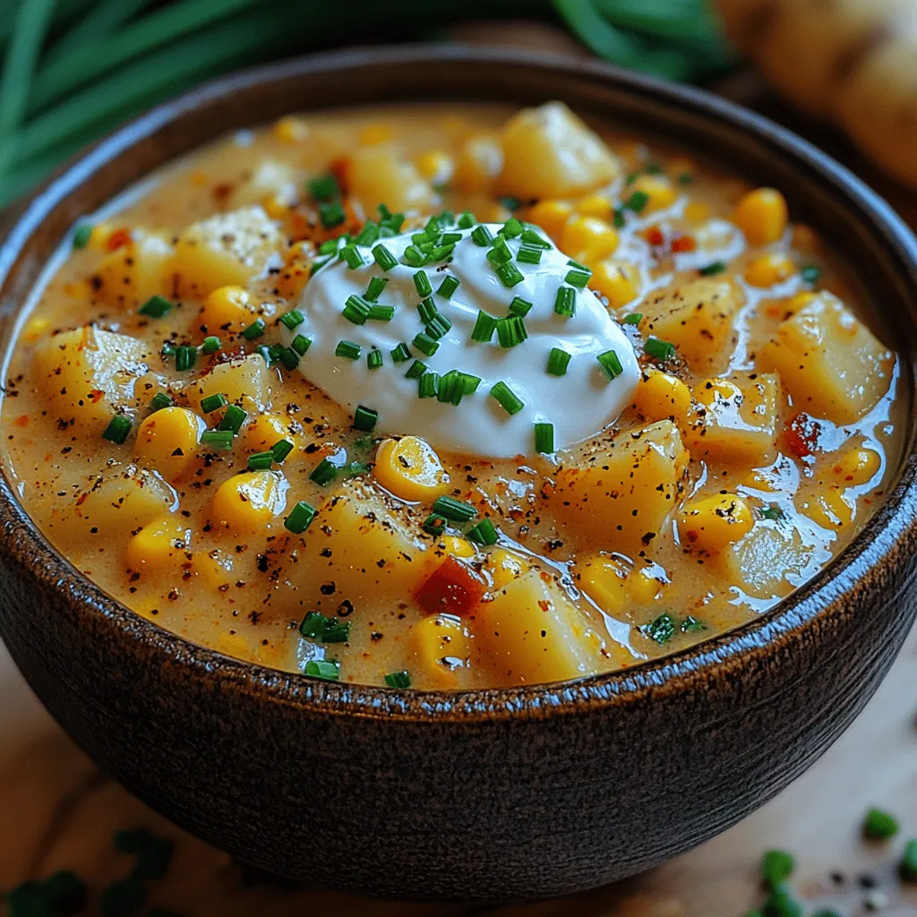 Corn chowder has long been a cherished dish in many households, celebrated for its rich, creamy texture and comforting flavors. It is a recipe that evokes feelings of warmth and nostalgia, often bringing to mind images of family gatherings and cozy evenings spent around the dinner table. The Creamy Delight Crockpot Corn Chowder is a modern twist on this classic dish, designed for those who appreciate the convenience of slow cooking without compromising on taste or quality.