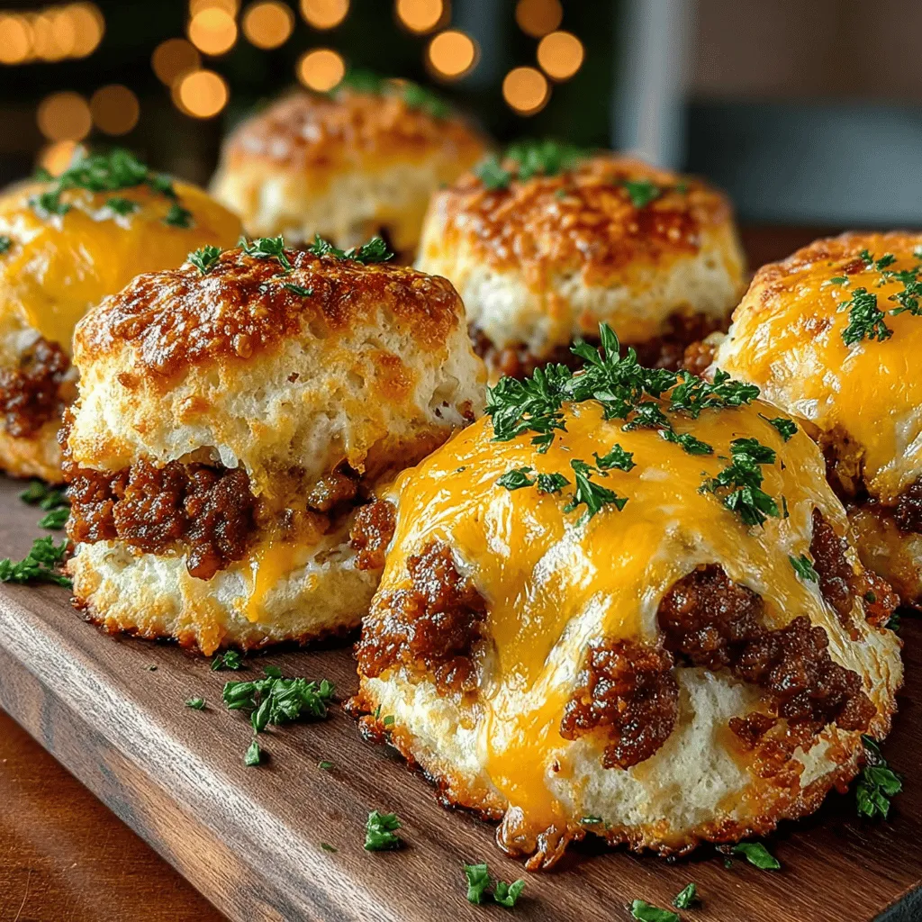 If you're searching for a crowd-pleasing appetizer that combines the comforting flavors of flaky biscuits, savory sausage, and gooey melted cheese, look no further than Cheesy Mini Sausage Biscuit Melts. This delightful recipe is perfect for any occasion, whether it's a game day gathering, a family brunch, or a cozy evening snack. With their irresistible aroma and mouthwatering taste, these mini treats are sure to become a staple in your culinary repertoire.