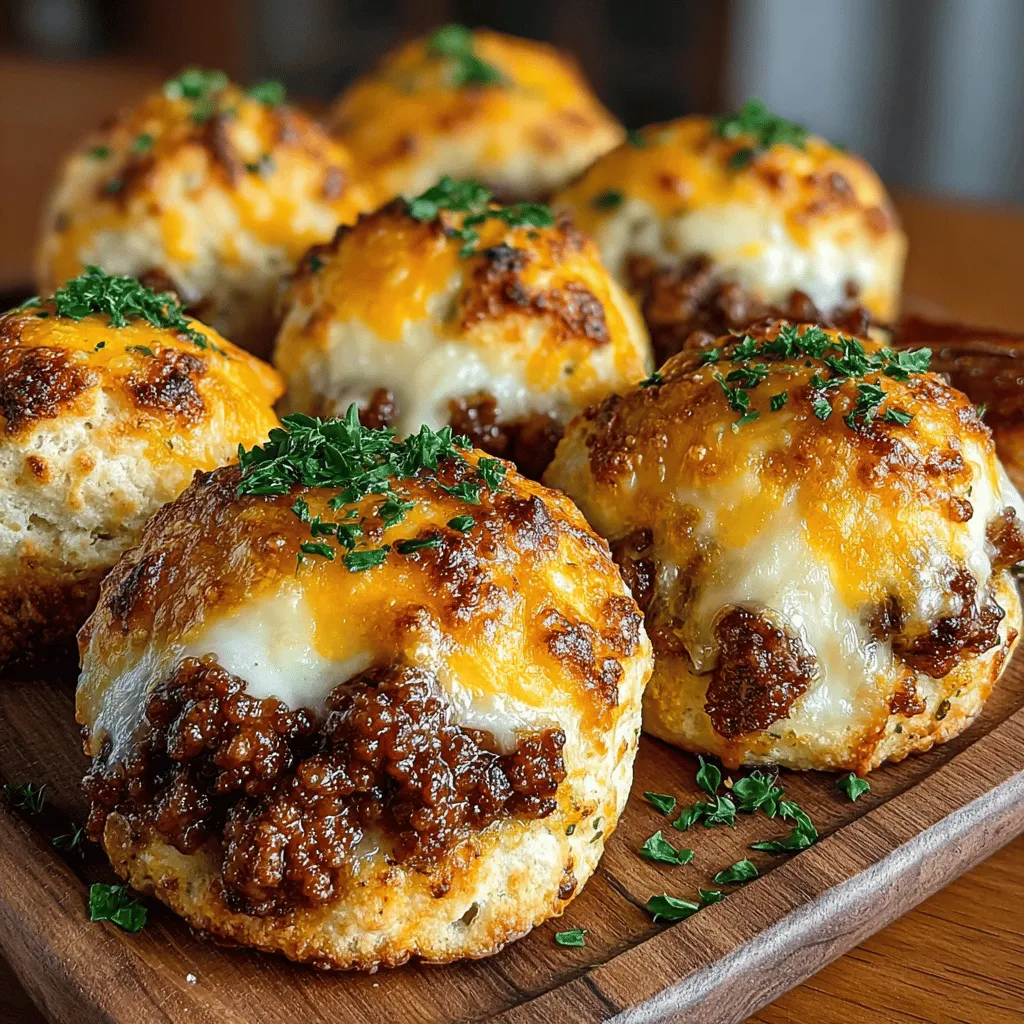 If you're searching for a crowd-pleasing appetizer that combines the comforting flavors of flaky biscuits, savory sausage, and gooey melted cheese, look no further than Cheesy Mini Sausage Biscuit Melts. This delightful recipe is perfect for any occasion, whether it's a game day gathering, a family brunch, or a cozy evening snack. With their irresistible aroma and mouthwatering taste, these mini treats are sure to become a staple in your culinary repertoire.