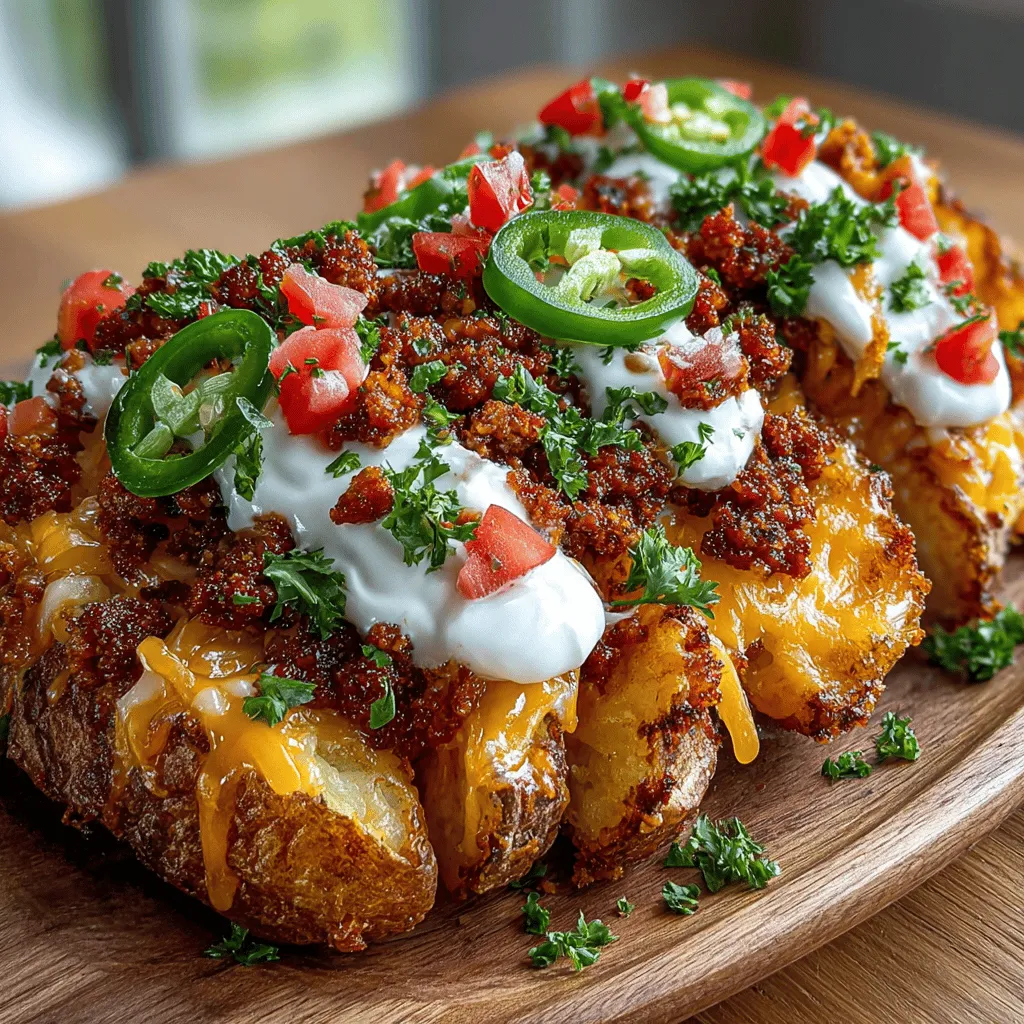 Loaded Hatch Chili Potato Wedges are the ultimate comfort food that combines crispy, tender potatoes with a medley of vibrant flavors. This dish not only satisfies cravings but also brings a festive touch to any gathering, making it an ideal appetizer or side. Whether you're hosting a game day party, a casual get-together, or simply enjoying a cozy night in, these potato wedges are sure to impress.