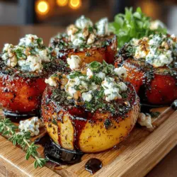 Embracing the flavors of summer, "Herbed Bliss: Roasted Peaches with Thyme & Balsamic" offers a delightful combination of sweet and savory that is sure to impress. This recipe transforms ripe peaches into a succulent dish that can serve as a dessert or an elegant side for a savory meal. With just a handful of accessible ingredients, you can create a remarkable dish that highlights the simplicity and richness of seasonal produce. In this article, we will explore the ingredients, preparation methods, and the culinary benefits of roasting peaches, as well as the versatility of this dish in your dining repertoire.