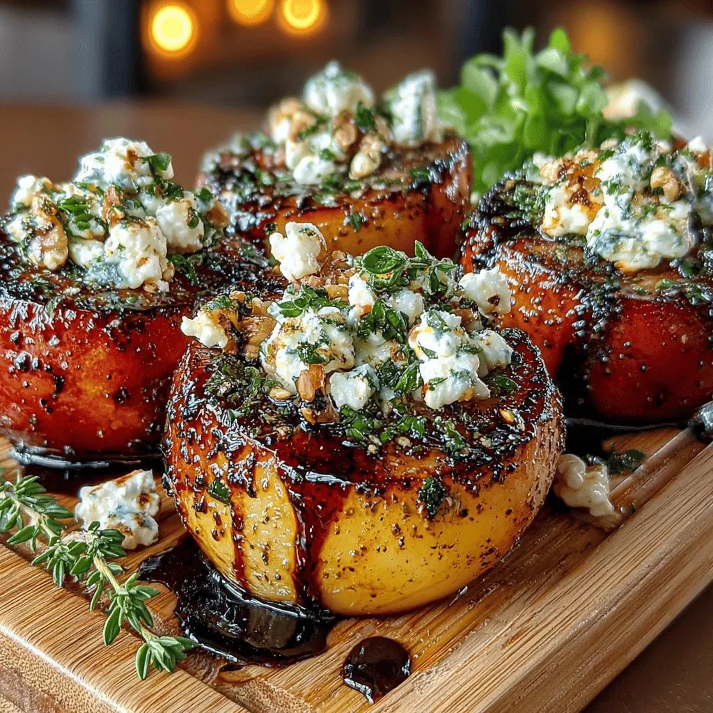 Embracing the flavors of summer, "Herbed Bliss: Roasted Peaches with Thyme & Balsamic" offers a delightful combination of sweet and savory that is sure to impress. This recipe transforms ripe peaches into a succulent dish that can serve as a dessert or an elegant side for a savory meal. With just a handful of accessible ingredients, you can create a remarkable dish that highlights the simplicity and richness of seasonal produce. In this article, we will explore the ingredients, preparation methods, and the culinary benefits of roasting peaches, as well as the versatility of this dish in your dining repertoire.