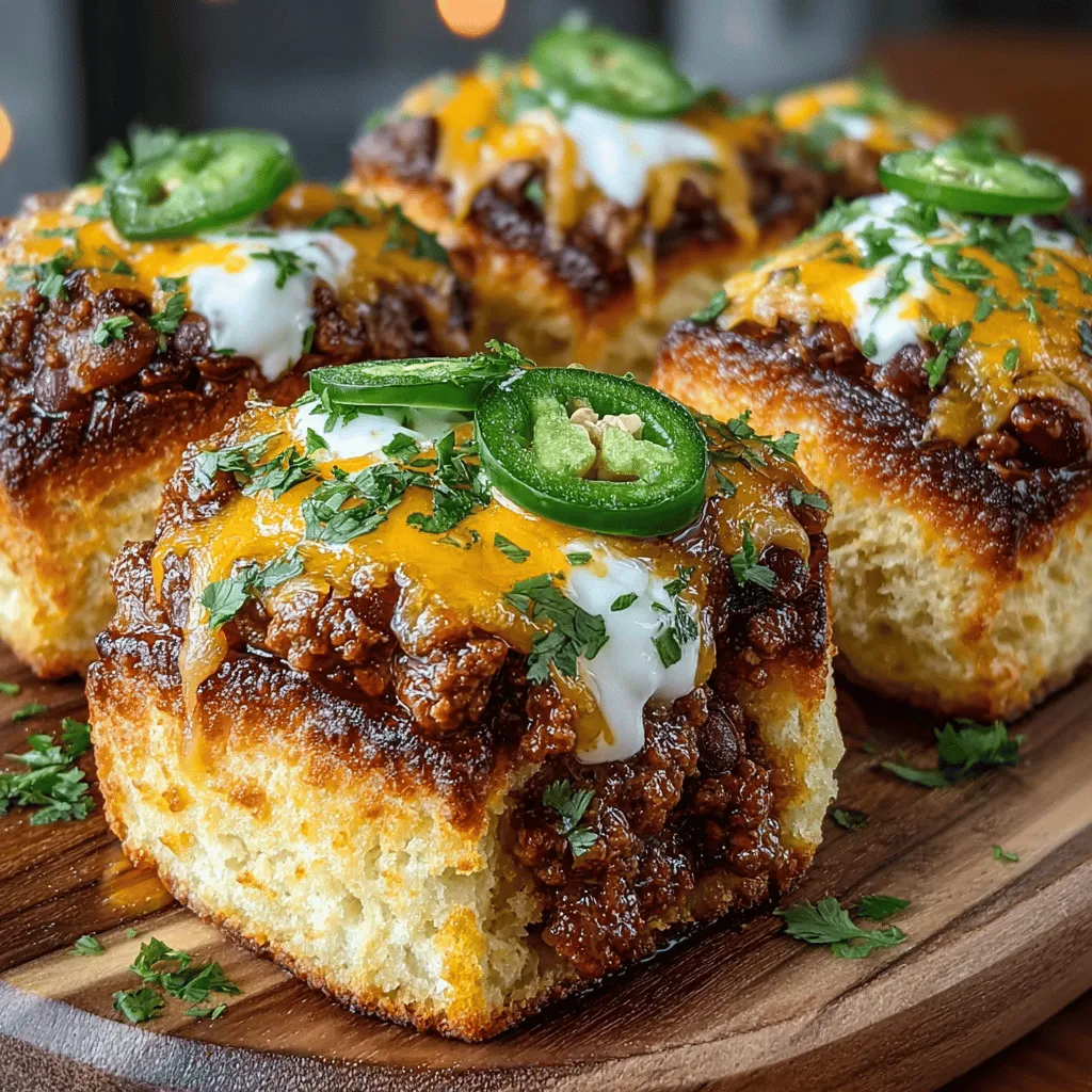 Cheddar Chili Biscuit Sliders are not just a meal; they are an experience that brings together the warmth of homemade biscuits and the heartiness of a well-crafted chili. This innovative recipe offers a delicious blend of flavors and textures, making it an ideal choice for family dinners, game day gatherings, or casual get-togethers with friends. The combination of flaky, cheesy biscuits and a savory chili filling creates a comforting dish that is sure to satisfy even the pickiest eaters.