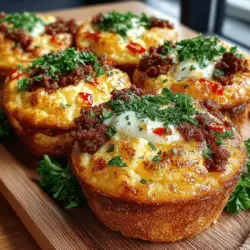 Start your day with a burst of flavor and energy with these Spicy Baked Egg & Chili Breakfast Muffins. This delightful recipe perfectly combines the richness of eggs, the kick of spices, and the heartiness of sausage or chorizo, providing a delicious and filling breakfast option that can be enjoyed fresh out of the oven or conveniently taken on the go. Whether you’re looking for a quick breakfast before heading to work or a hearty meal to fuel your morning activities, these muffins are an excellent choice. In this post, we will explore the ingredients, the step-by-step preparation process, and the nutritional benefits of these delectable muffins.