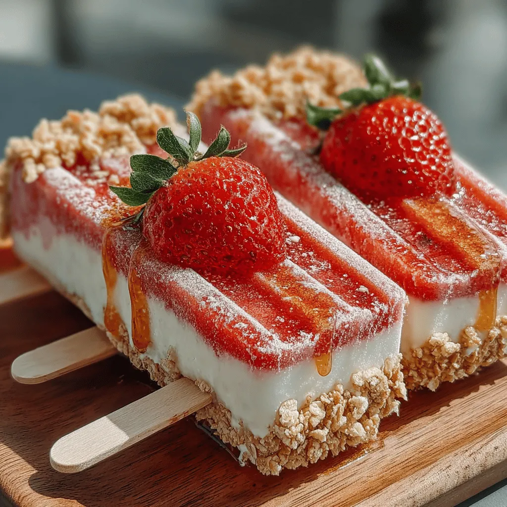 As the summer sun blazes overhead, the search for an enticingly refreshing treat becomes paramount. Enter Strawberry Delight Oat Pops, a scrumptious way to savor the luscious flavor of ripe strawberries while enjoying a healthy dessert option. These delightful frozen treats are not only a feast for the senses but also a nourishing indulgence packed with wholesome ingredients like Greek yogurt and rolled oats.