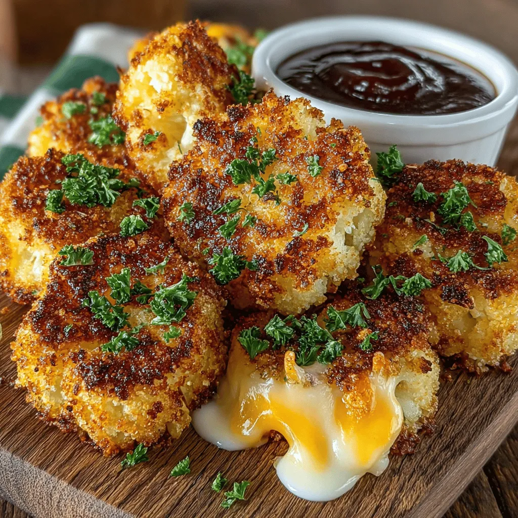 To create the perfect base for your cauliflower tots, start by prepping the cauliflower. You can choose between steaming and boiling methods. Steaming the cauliflower is preferred as it helps retain more nutrients and flavor. If you opt to steam, place the cauliflower florets in a steaming basket over boiling water and cover. Steam for about 8-10 minutes, or until tender yet firm enough to hold shape.